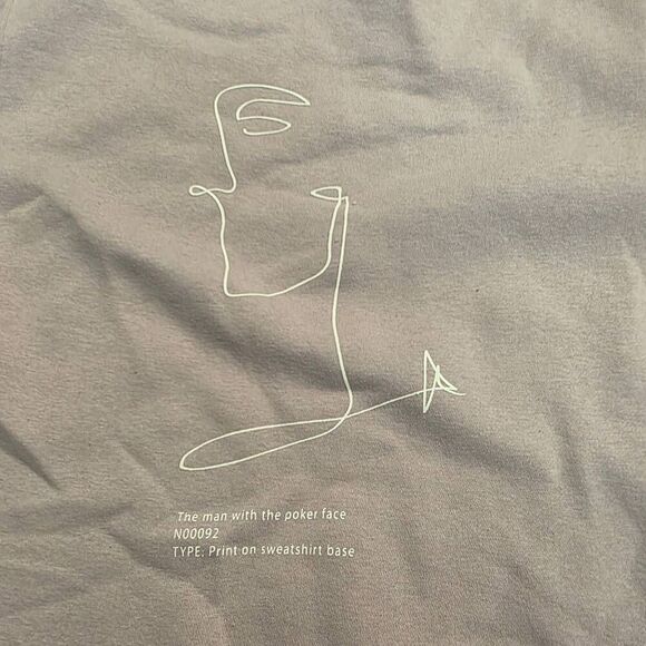 Denim & Flower Purple Pullover Size Small - Picture 4 of 4